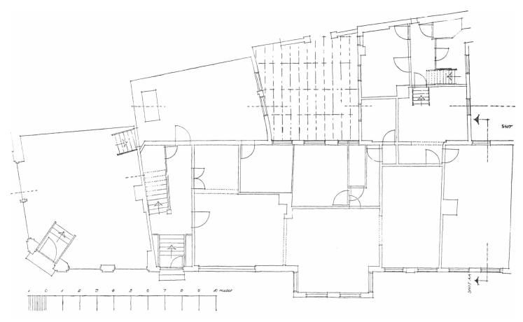 Overgade 9. Stueplan