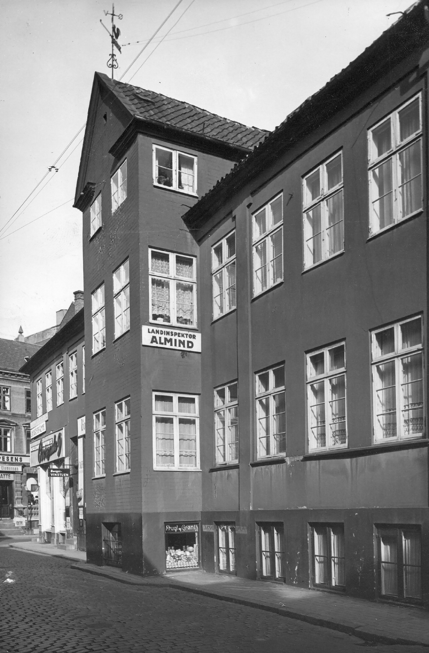 Overgade 9. Facade mod Torvestræde