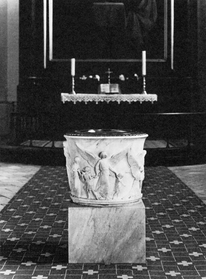 Døbefont i Faaborg kirke