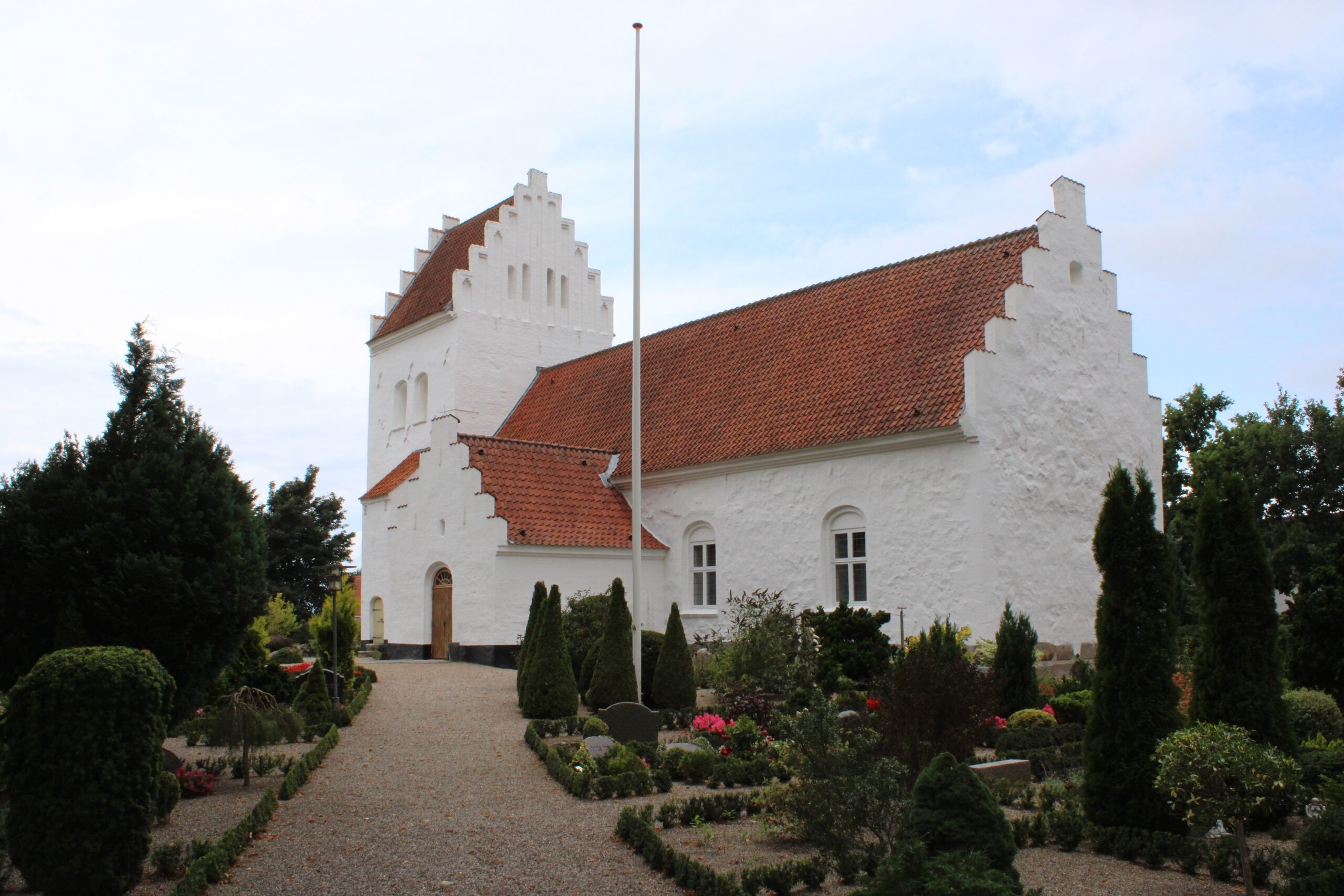 Espe Kirke nær Ringe på det sydlige Midtfyn